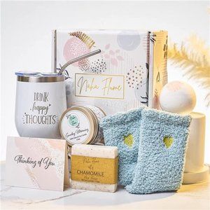 Spa Gifts for Women - Luxury Self Care Relaxation Friend Birthday Gifts Women